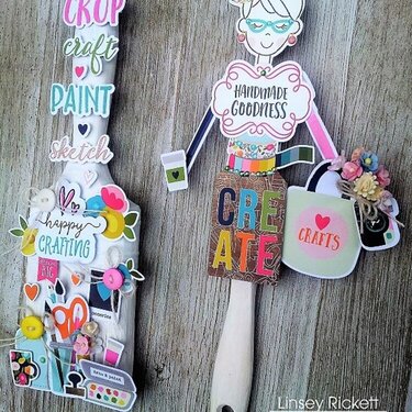 Crafty Girl Altered Paintbrushes