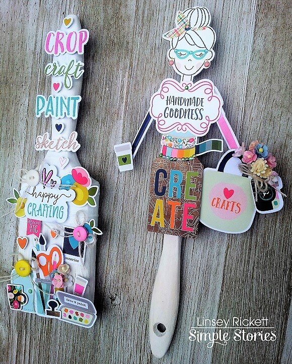 Crafty Girl Altered Paintbrushes