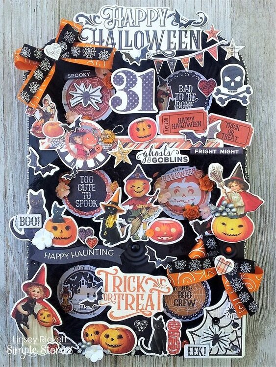 Altered Halloween Cupcake Tin