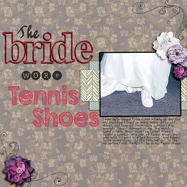 The Bride Wore Tennis Shoes