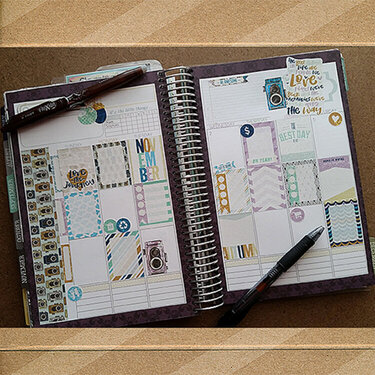 2016 November Planner Layout