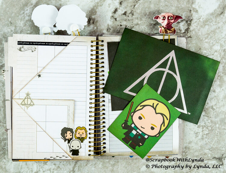 Harry Potter Junk Journal  Deathly Hallows Section