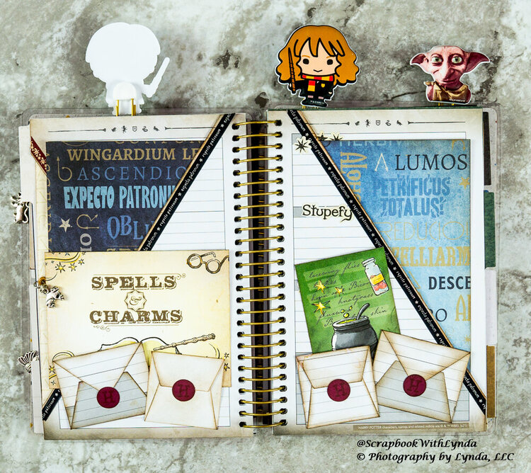 Harry Potter Junk Journal  Spells &amp; Charms Section