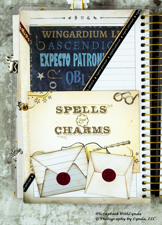 Harry Potter Junk Journal  Spells &amp; Charms Section