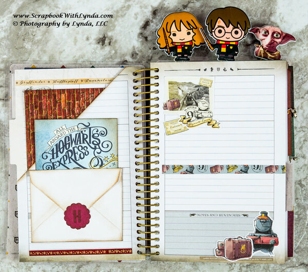 Harry Potter Junk Journal Spells & Charms Section - Project Idea 