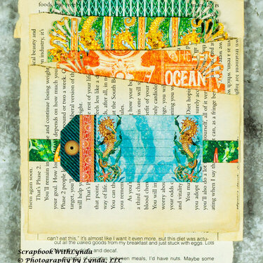 Zig Zag Book Page Pockets