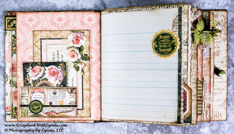 Junk Journal Decorative Journal Card