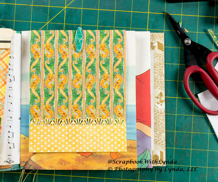 How to Make an Over the Page Pocket