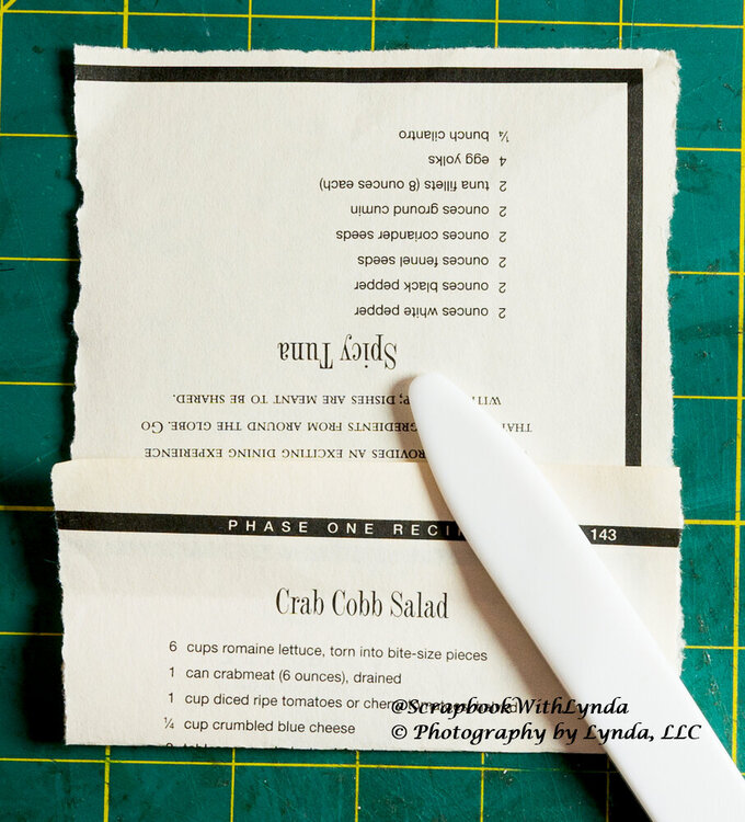 How to Make a Crisscross Under Tuck Book Page Insert