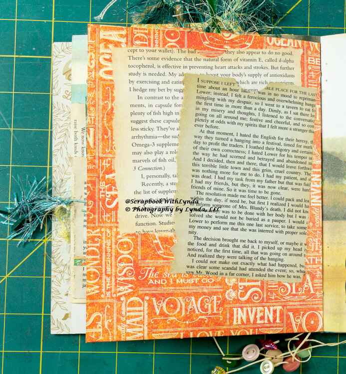 How to Make Layered Topsy Turvy Book Page Pockets