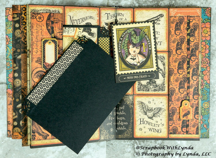 Junk Journal Vertical Pocket &amp; Tag