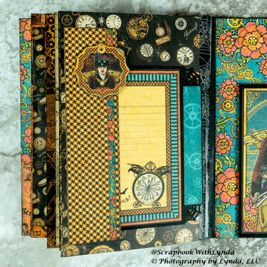 Junk Journal Vertical Pocket & Tag