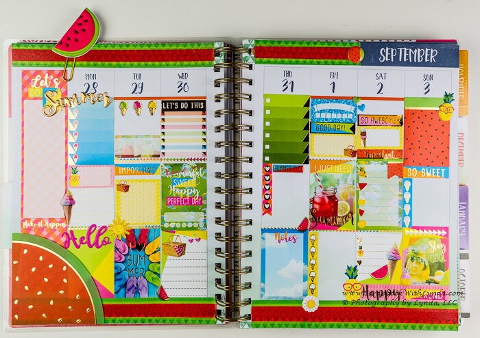 Summer Planner Spread - Before the Pen