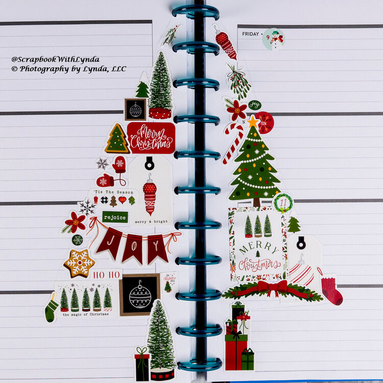 Time to Decorate the Tree Christmas Planner Spread