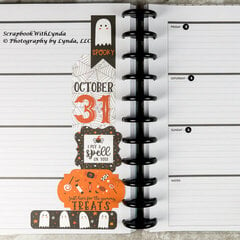 Halloween Planner Spread