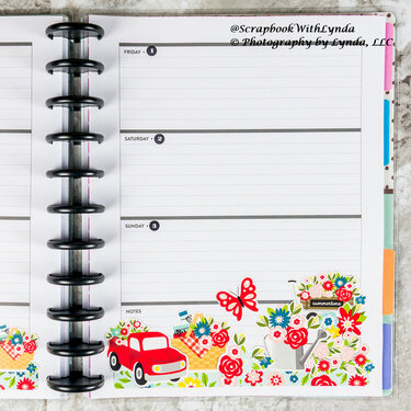 Summer is for Picnics and Flowers Planner Spread