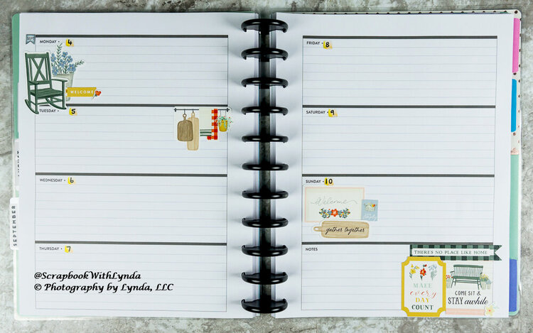 Welcome to My Home Planner Spread