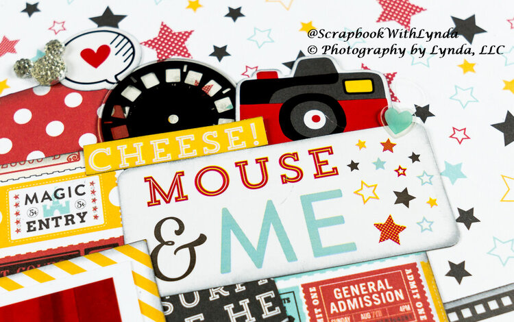 The Mouse and Me Scrapbook Layout