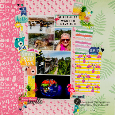 Two Event Double Page Layout