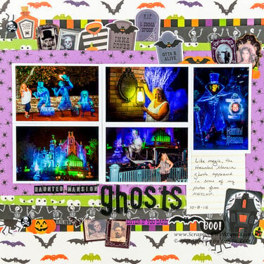 Haunted Mansion Ghosts at Mickey&#039;s Not So Scary Halloween Party