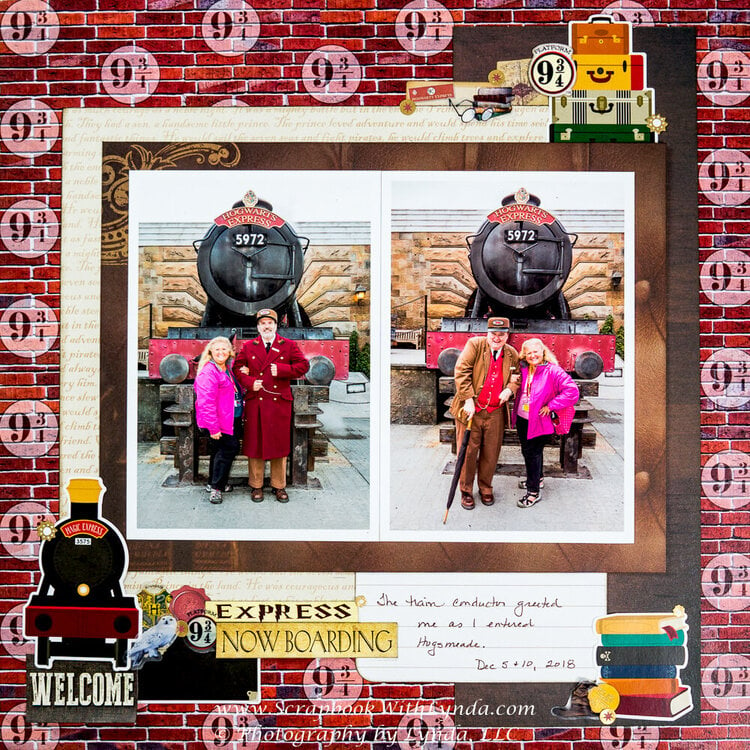 Hogwarts Express Train Conductors at the Wizarding World of Harry Potter, Universal Orlando