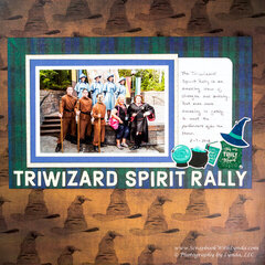 Triwizard Spirit Rally, Hogsmeade, Wizarding World of Harry Potter at Universal Orlando
