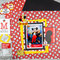 I Met Mickey Mouse Scrapbook Layout