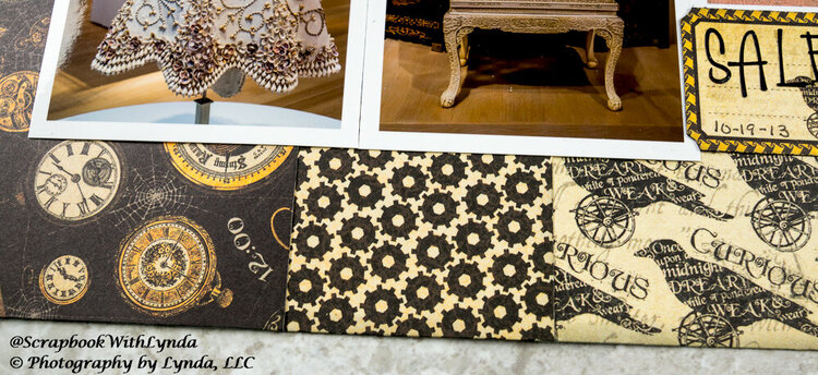 Using Lots of Patterns on a Scrapbook Layout