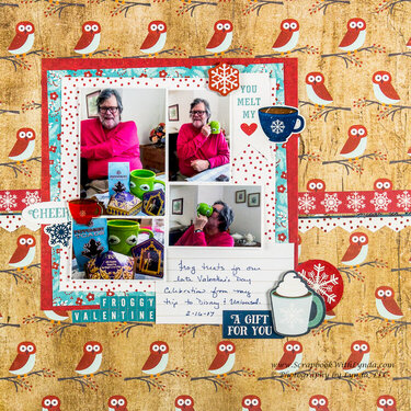 Tips for Using Busy Scrapbook Paper