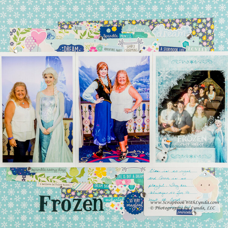 Anna and Elsa Layout