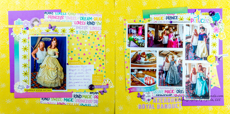Akershus Royal Banquet Double Page Layout