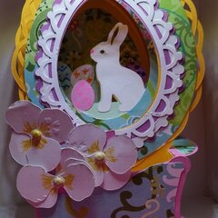 easter box card