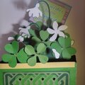 shamrock box card