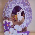 purple easter egg box card