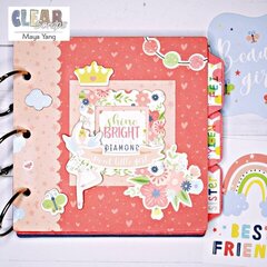 Baby 6x6 Chipboard Tabbed Album