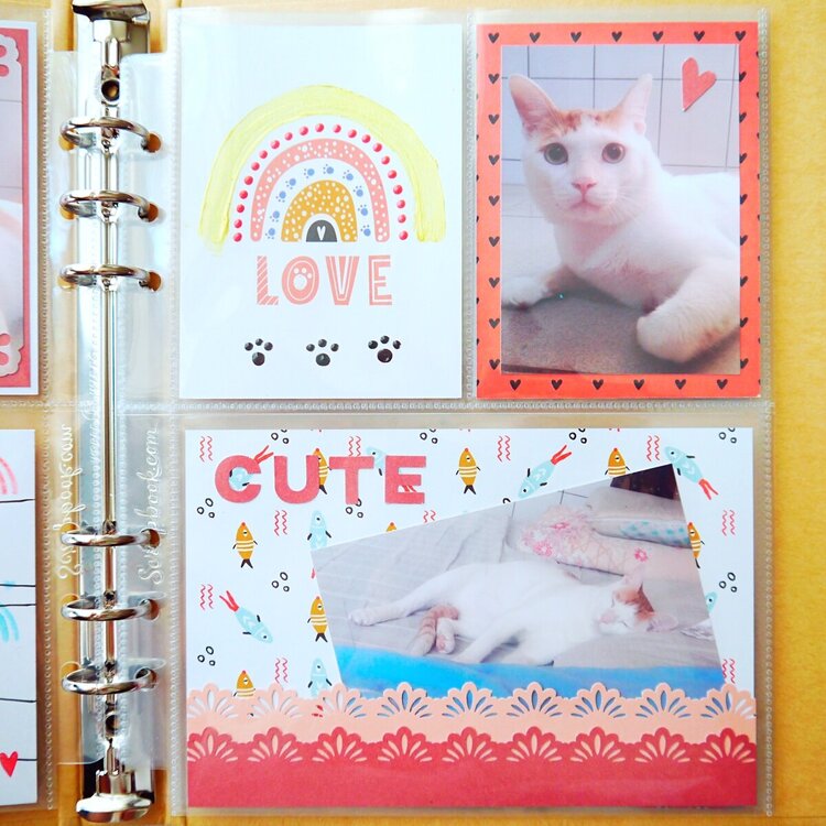Cute Cat Pocket Page