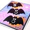 Bats Halloween Card