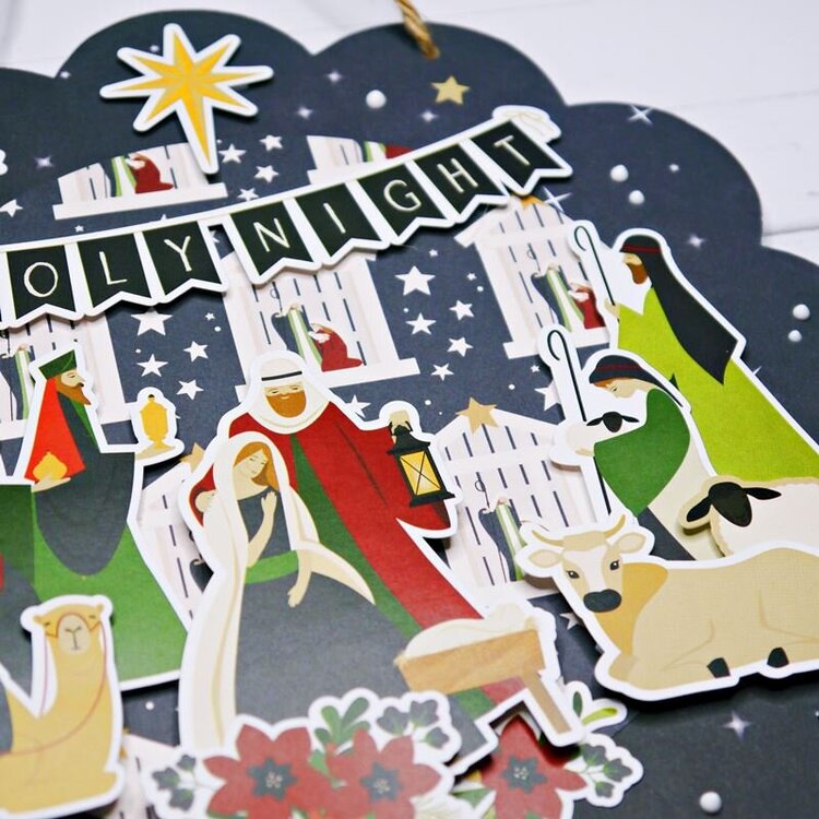 Christmas Nativity Wall Hanging