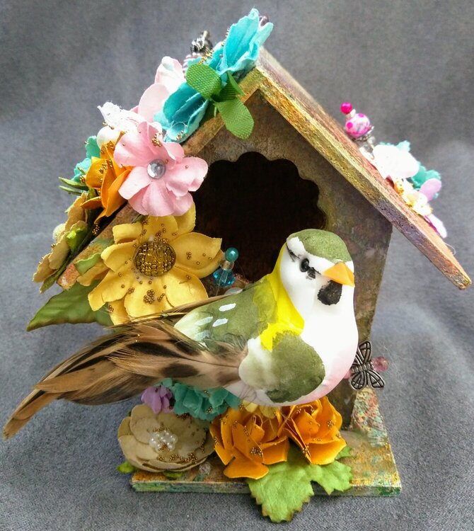 Mixedmedia Birdhouse