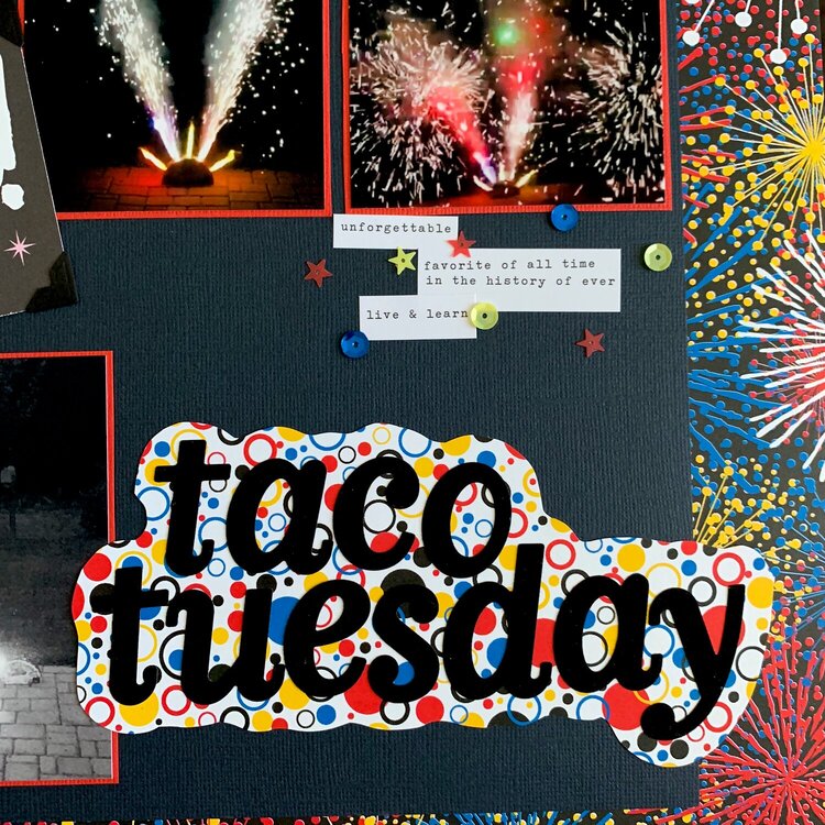 Taco Tuesday Surprise Fireworks