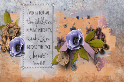 Psalm 41 v 12