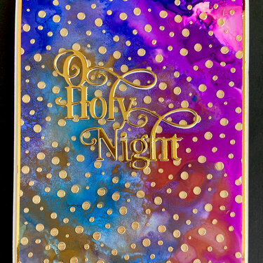 Gold and Purple O Holy Night
