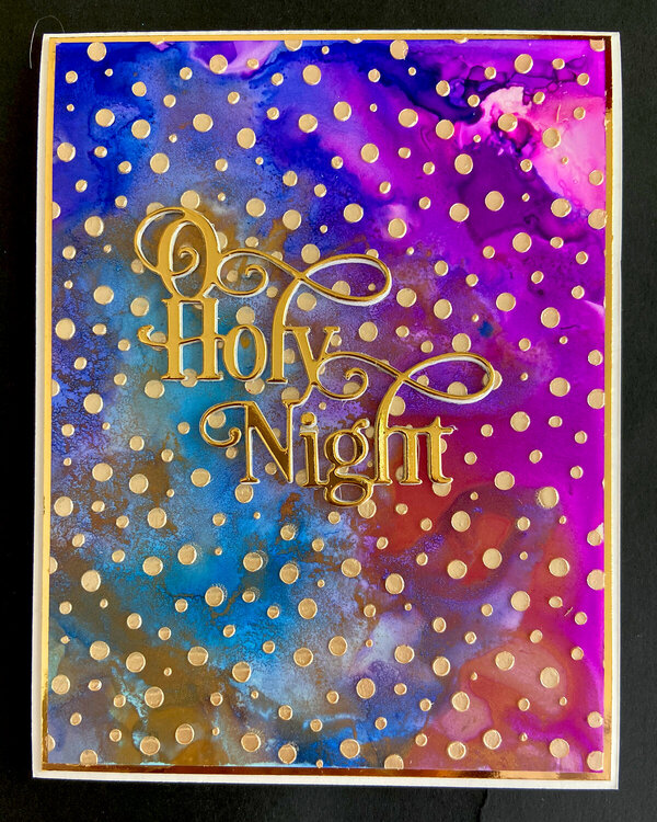 Gold and Purple O Holy Night