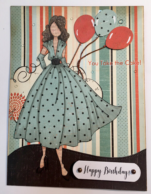 Julie Nutting Rita Birthday Card