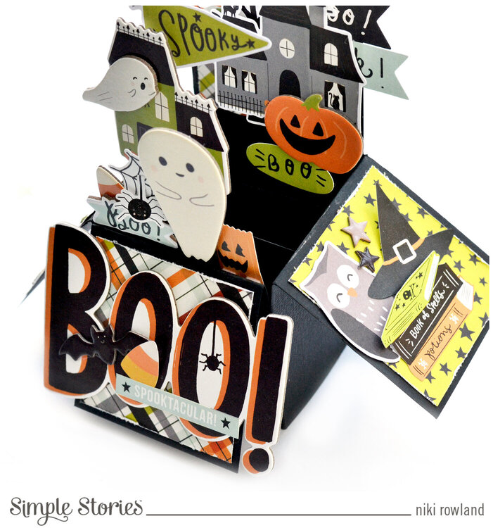 Boo Pop Up Halloween Card
