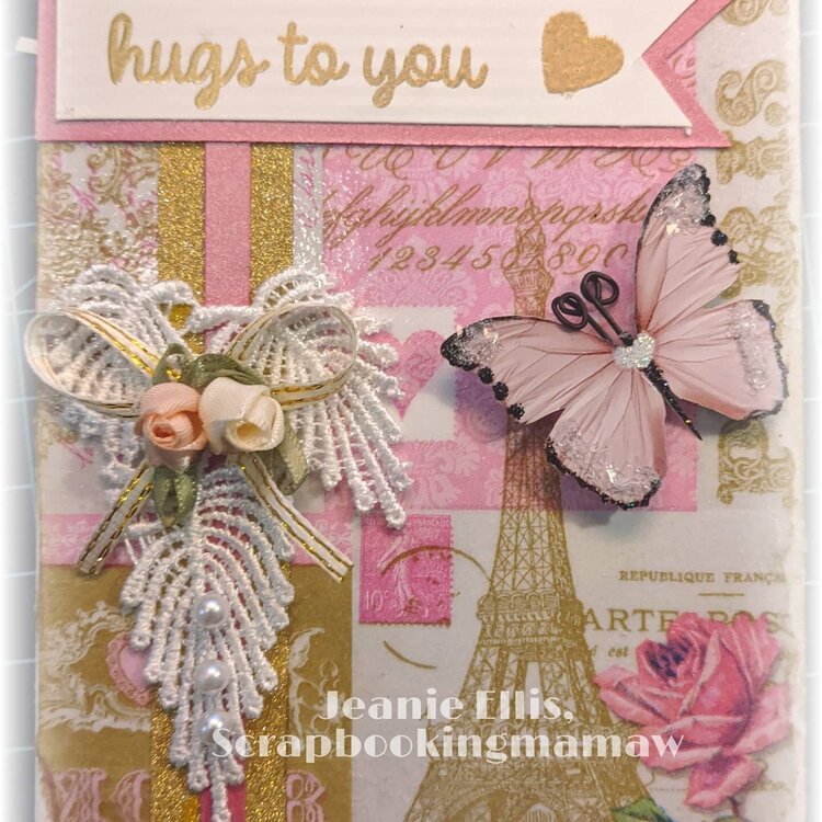 Butterfly Napkin Card