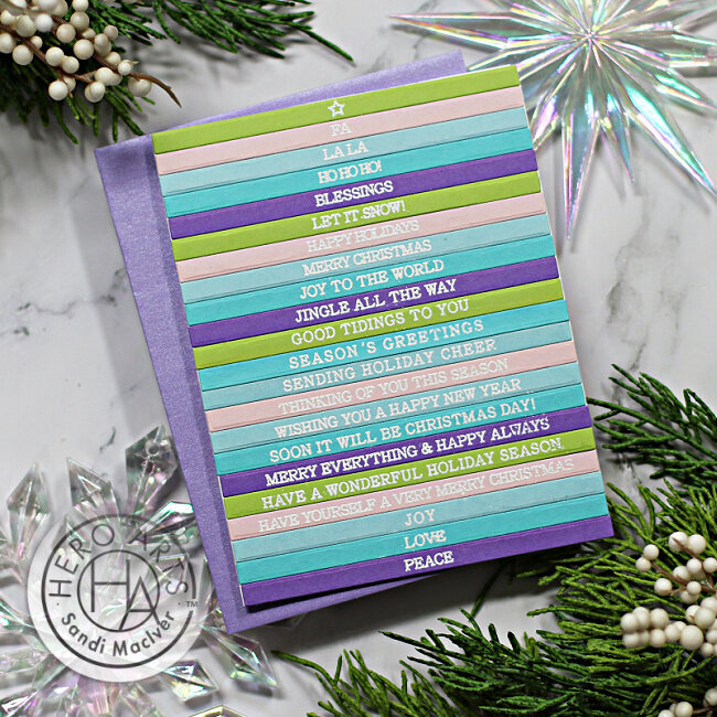 Holiday Sentiment Strips