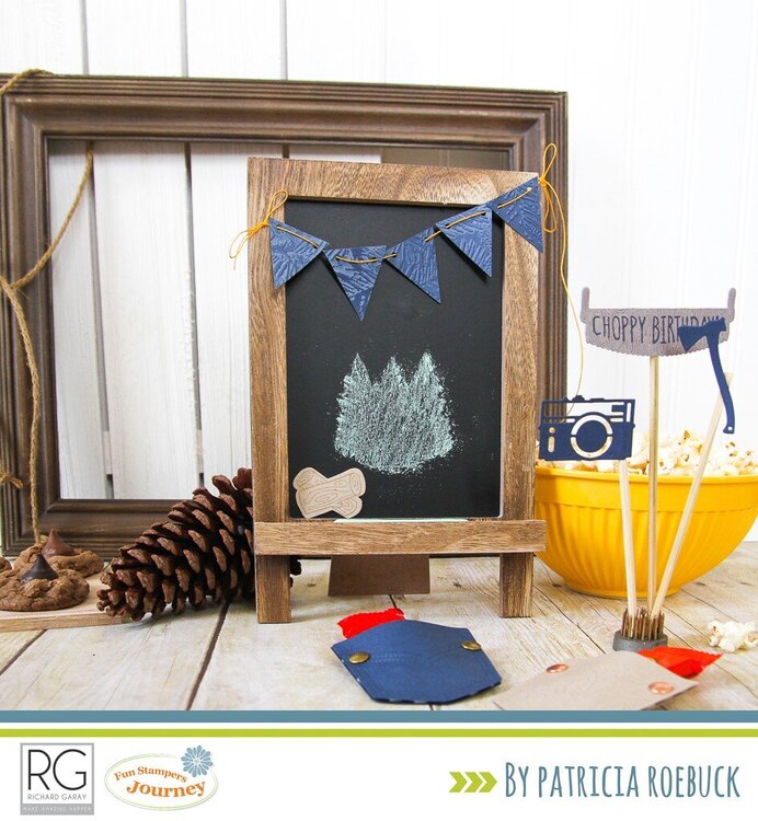 Lumberjack Days Inspiration from Patricia Roebuck for Richard Garay and Spellbinders