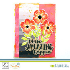 Make Amazing Happen by Mou Saha for Richard Garay