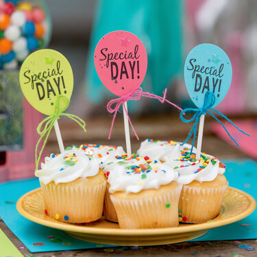 Special Day Cupcake Toppers